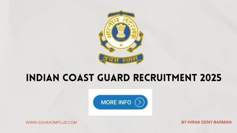 Indian Coast Guard Recruitment 2025