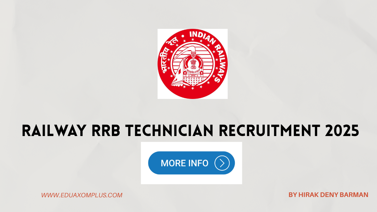 Railway RRB Technician Recruitment 2025