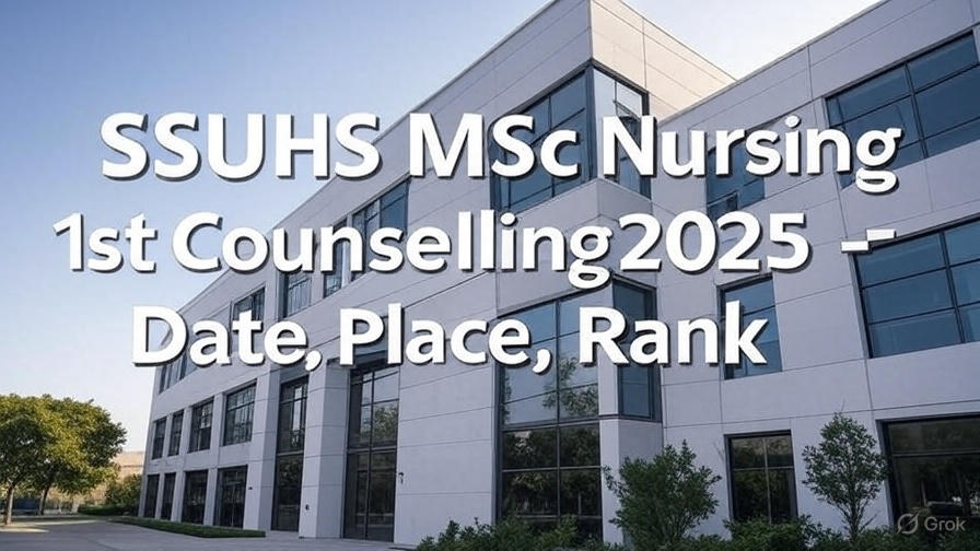 SSUHS MSc Nursing 1st Counselling 2025- Date, Place, RankhorizontaSSUHS MSc Nursing 1st Counselling 2025- Date, Place, Rank