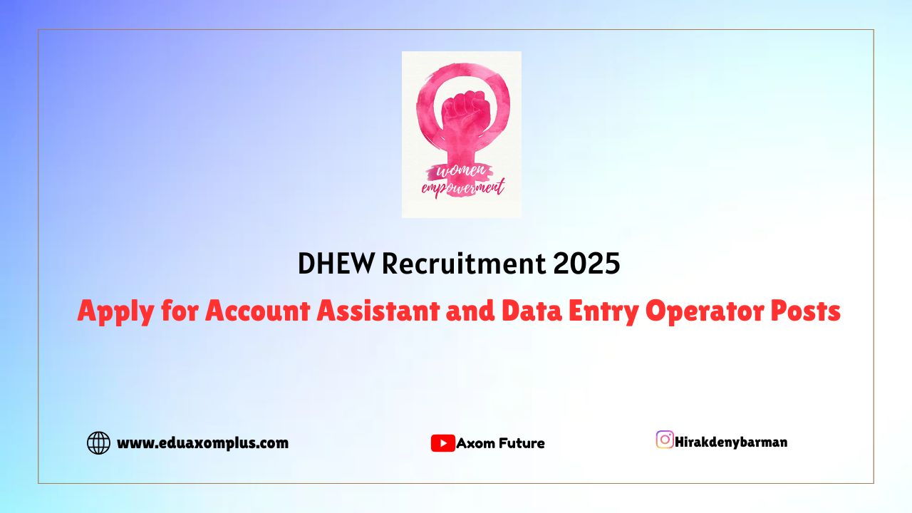 DHEW Bongaigaon Recruitment 2025