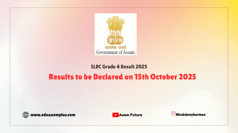SLRC Grade 4 Result 2025