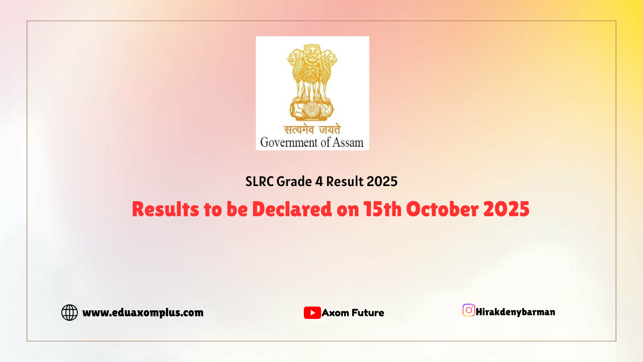 SLRC Grade 4 Result 2025