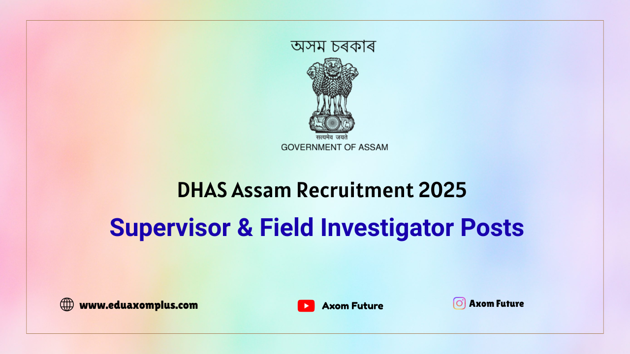 Job openings for Supervisor and Investigator