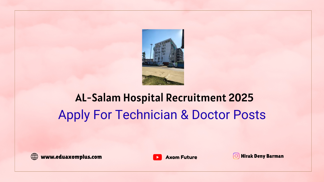AL-Salam Hospital Recruitment 2025