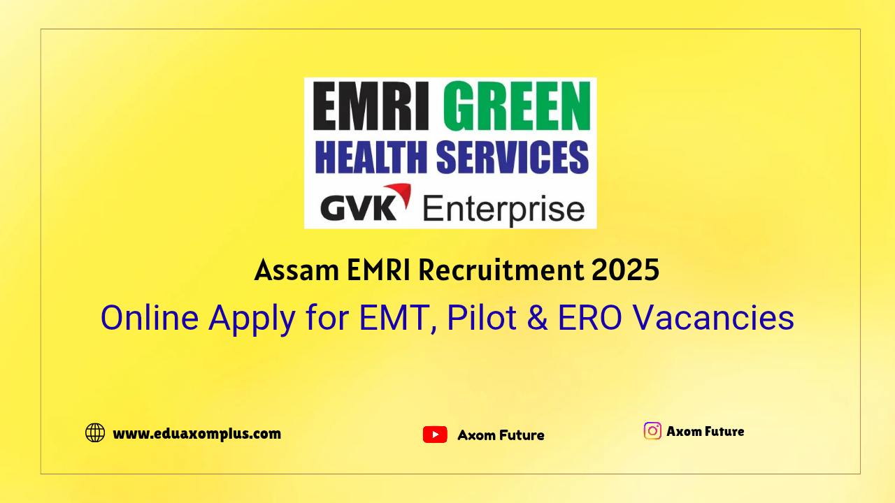 Assam EMRI Recruitment 2025