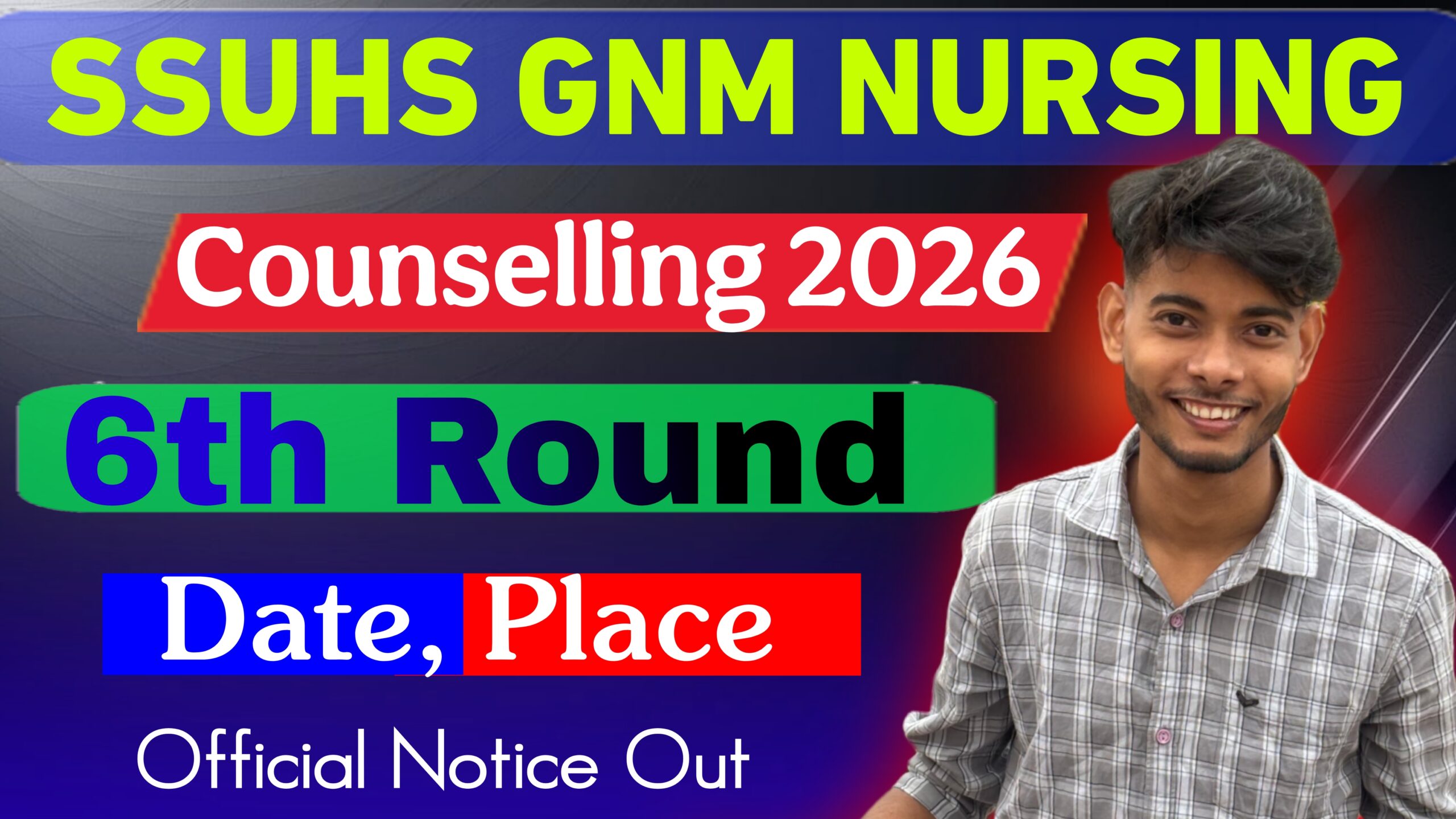 SSUHS GNM Nursing Counselling 2026