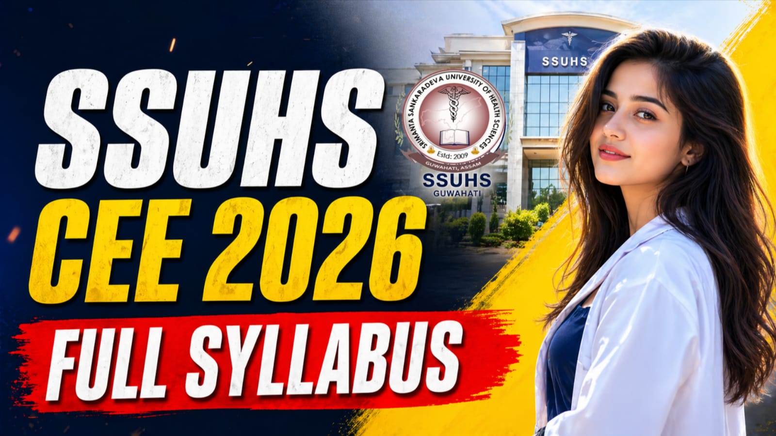 SSUHS CEE 2026 Syllabus