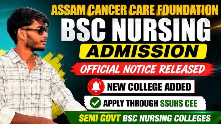 ACCF Bsc Nursing Admission 2026