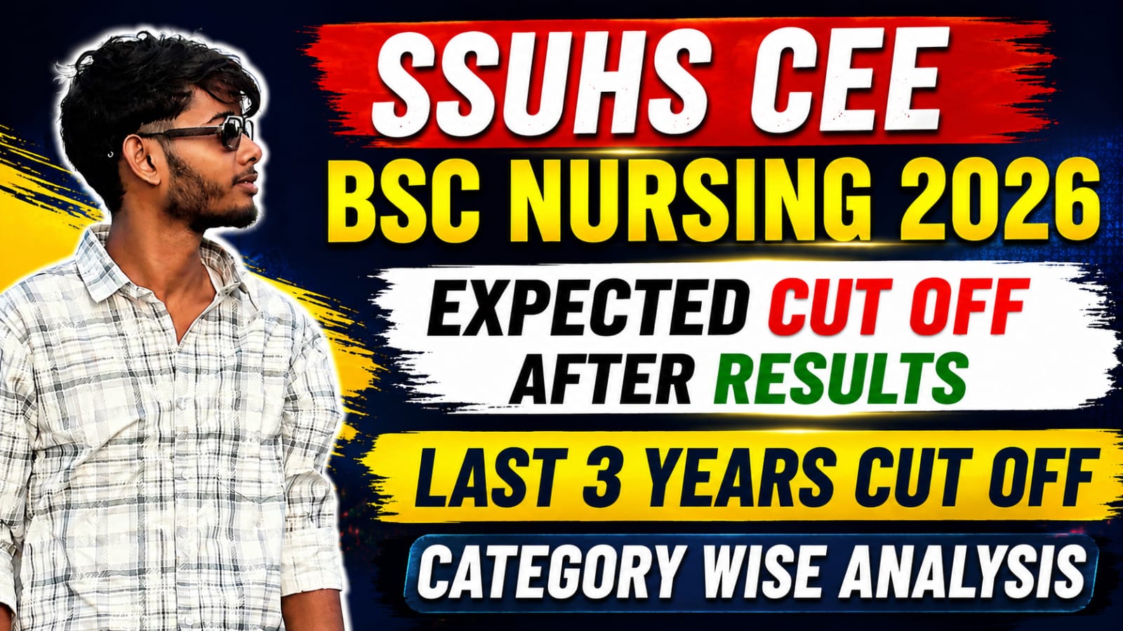 SSUHS BSc Nursing Cut Off 2026 Analysis