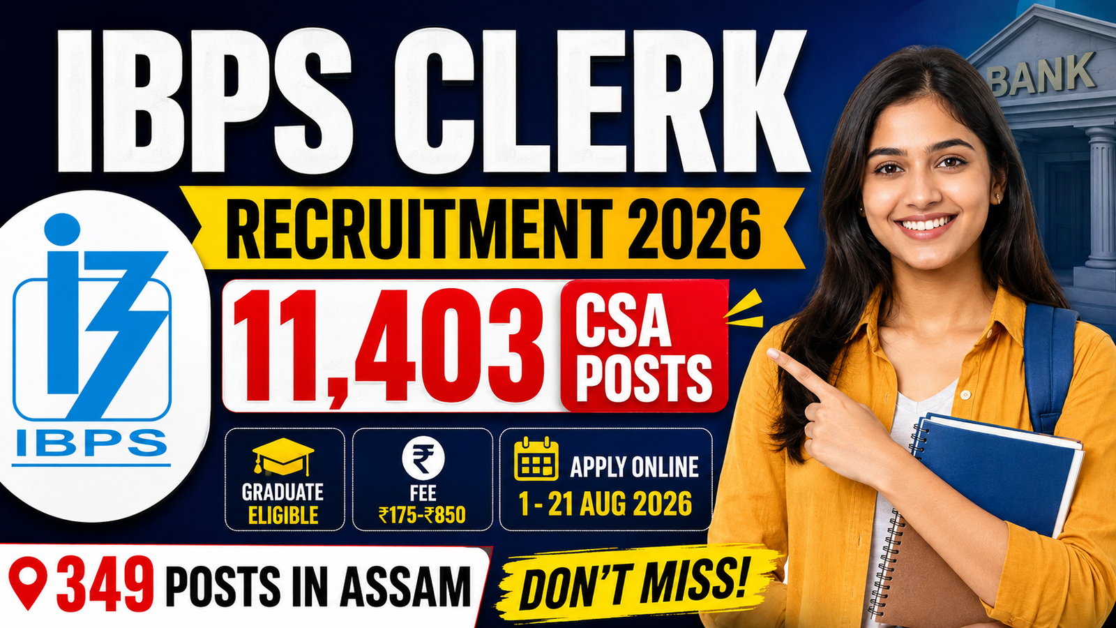 IBPS Clerk Recruitment 2026