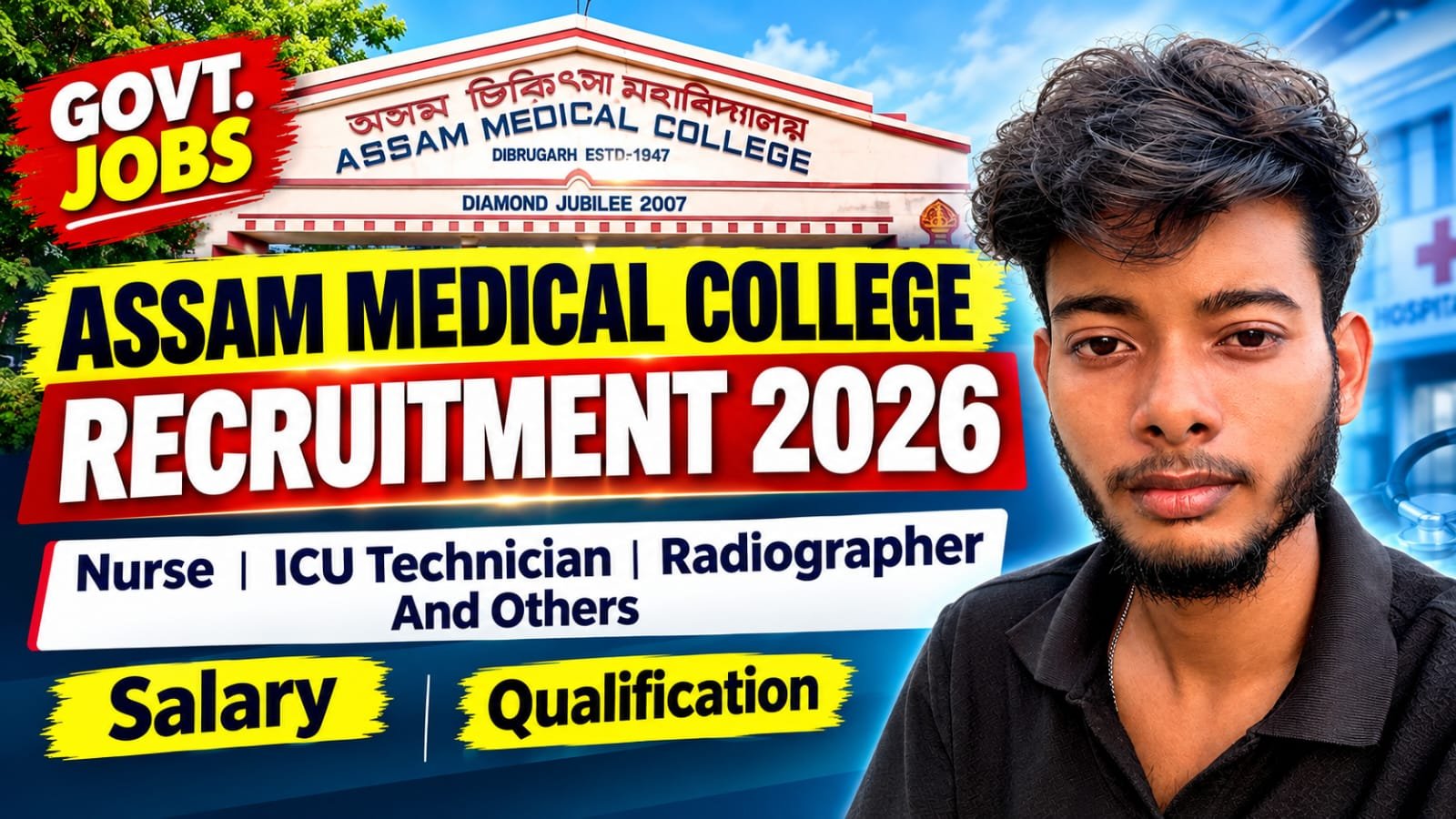 Assam Medical College Recruitment 2026